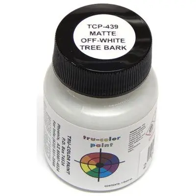 Tru-Color MATTE OFF WHITE TREE BARK