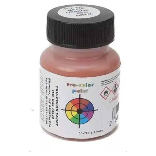 Tru-Color MATTE ORANGE RED BRICK
