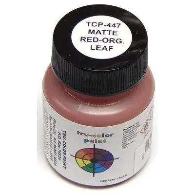 Tru-Color MATTE RED-ORANGE LEAF