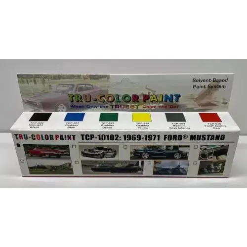 Tru-Color METALLIC PAINT SET #1