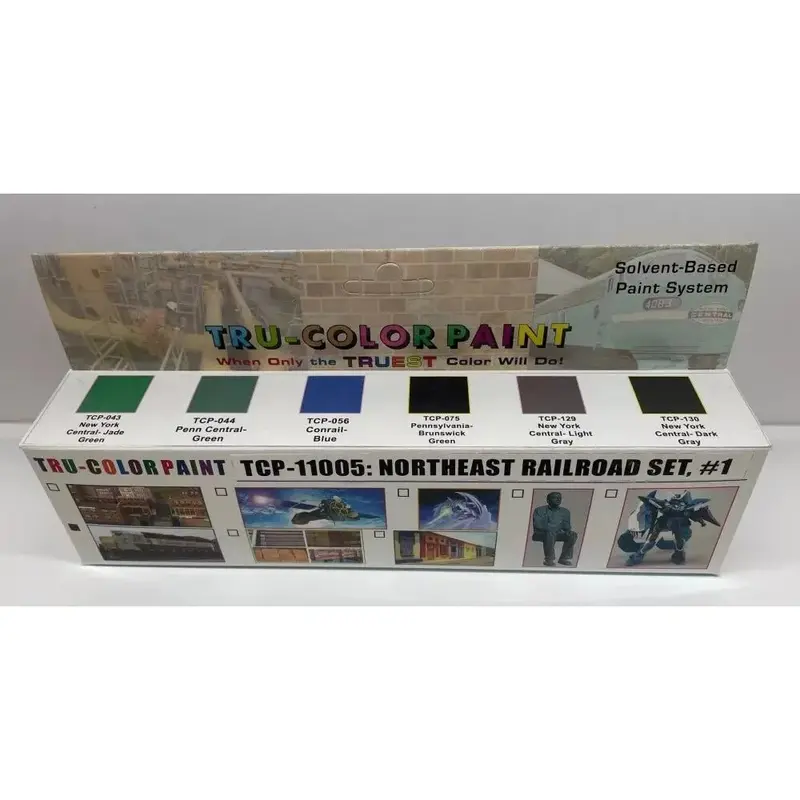 Tru-Color NORTHEAST RAILROADS SET 1