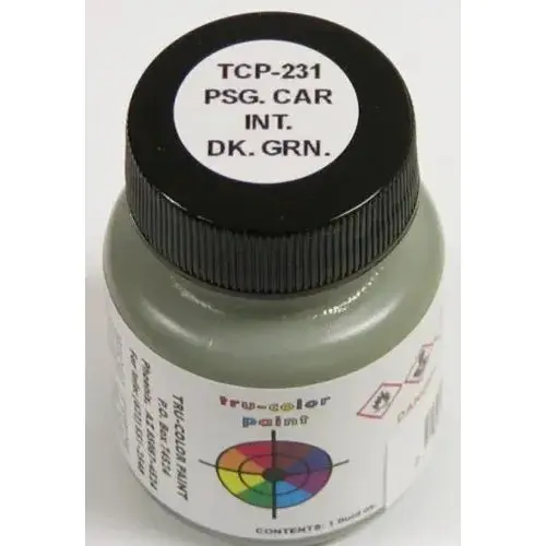 Tru-Color PSGR.CAR INTERIOR-DRK GRN