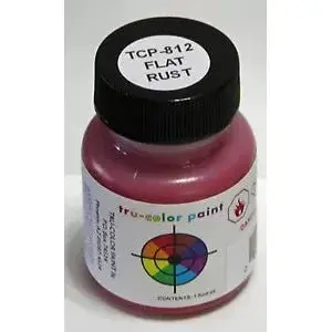 Tru-Color RUST FLAT BRUSH 1OZ