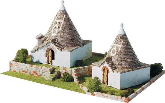TRULLI PUGLIESI DI ALBEROBELLO PCS 2800 KIT 1