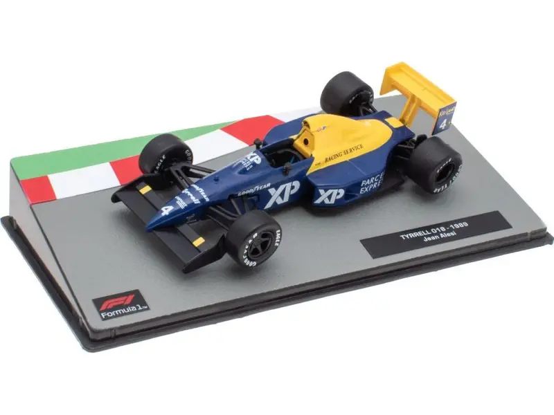 Tyrrell 018 #4 F1 1989 Jean Alesi 1