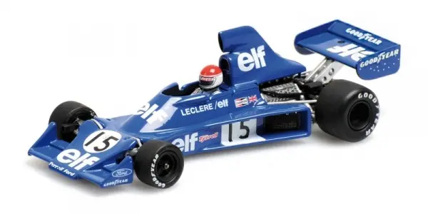 TYRRELL FORD 007 M. LECLERE 1975 - 1/43 - Minichamps