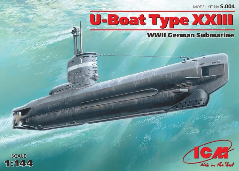 U BOAT TYPE XXIII GERMAN SUBMARINE KIT 1