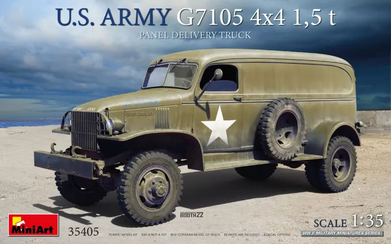 U.S. ARMY G7105 4x4 15 t PANEL VAN KIT 1