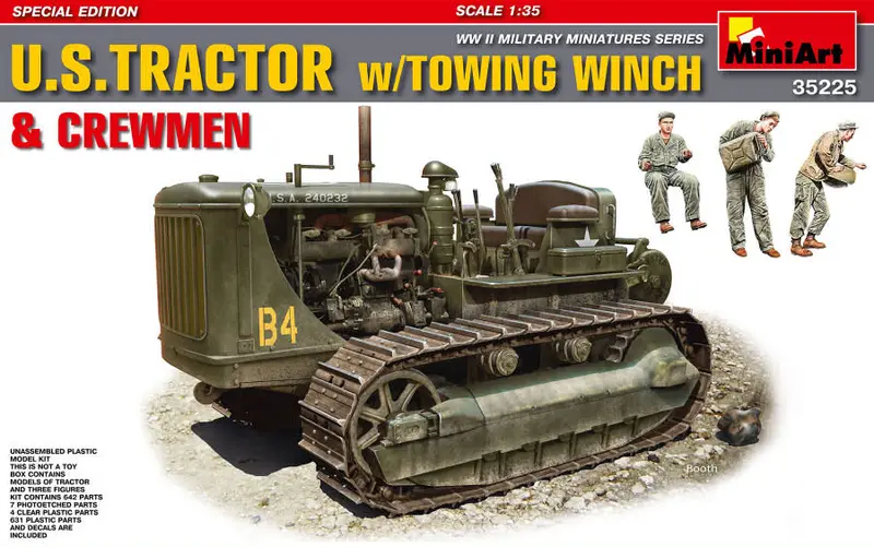 U.S. TRACTOR W/TOWING & CREWMEN KIT 1