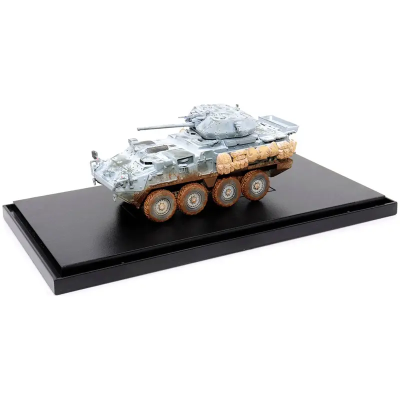United States M1296 Stryker ICV (Infantry Carrier Vehicle) Dragoon Olive Drab (Snowy Version) "2nd Cav. Germany" (2020) "NEO Dragon Armor" Series 1/72 Plastic Model by Dragon Models