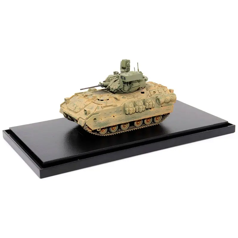 United States M2A3 Bradley IFV (Infantry Fighting Vehicle) Olive Drab (Dusty Version) "NEO Dragon Armor" Series 1/72 Plastic Model by Dragon Models