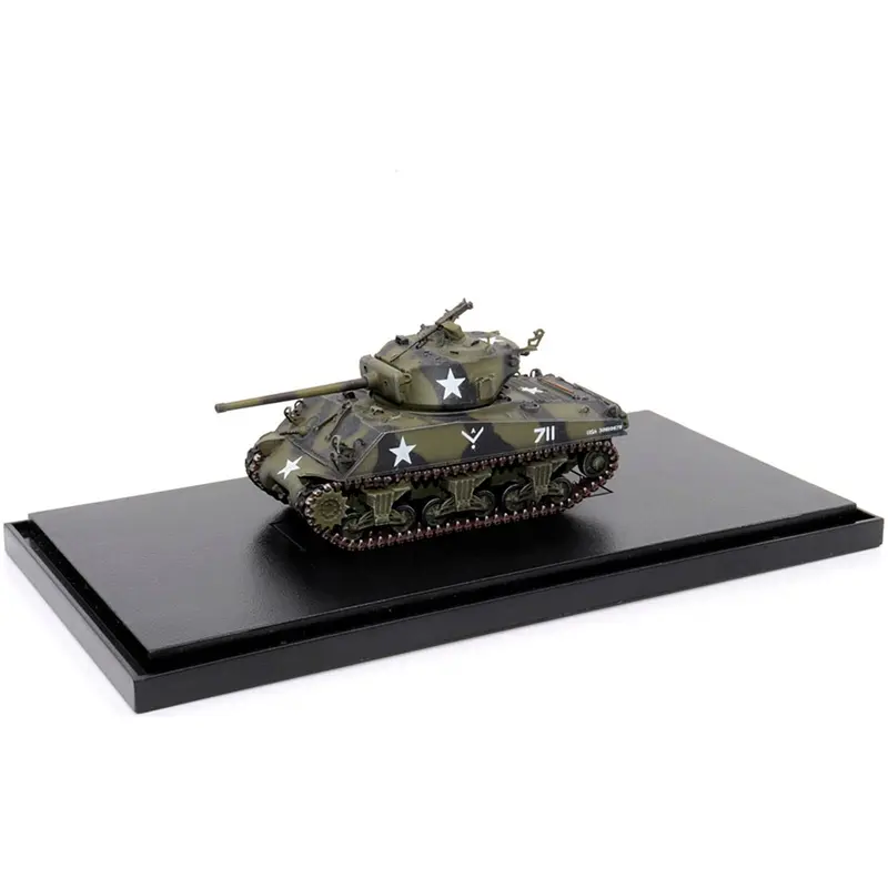 United States M4A3 (76) W VVSS Sherman Tank Camouflage "Germany" (1945) "NEO Dragon Armor" Series 1/72 Plastic Model by Dragon Models
