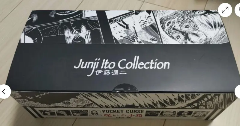 Unopen Junji Ito Pocket Curse Series 2 Collection Blind Box Full Set 8 Figures