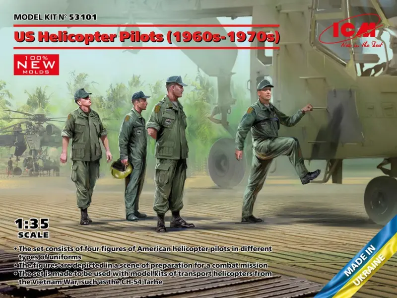US HELICOPTER PILOTS(1960s-1970s) KIT 1