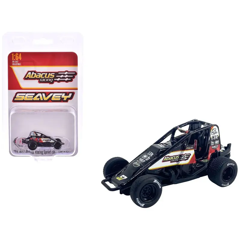 USAC Sprint Car #57 Logan Seavey "Abacus Racing" "USAC AMSOIL Sprint Car National Championship" (2024) 1/64 Die Cast Model Car by Greenlight for ACME