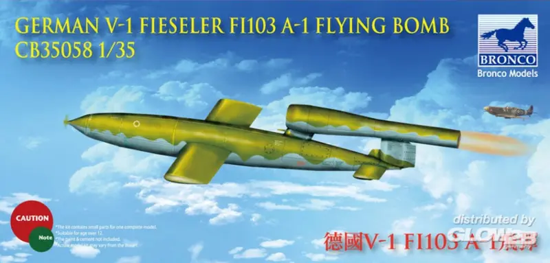 V-1 GERMAN Fi103 A-1 FLYING BOMB KIT 1