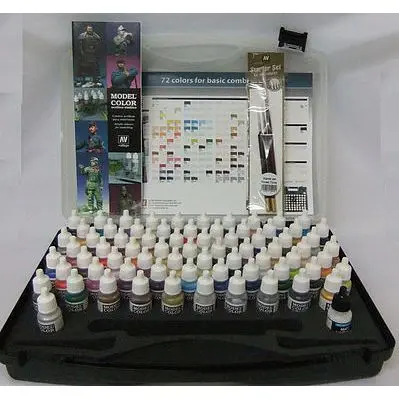 Vallejo 72 COMBINATIONS+BRUSHES