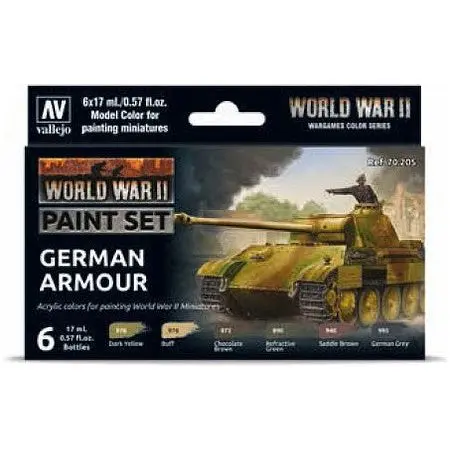 Vallejo GERMAN ARMOUR SET (6)
