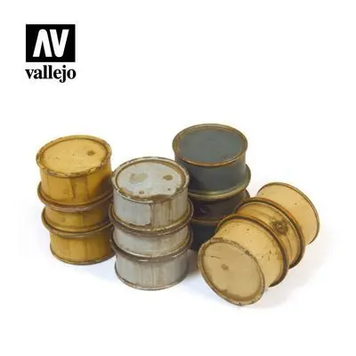 Vallejo GERMAN FUEL DRUMS #1