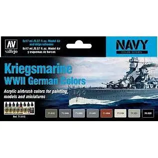 Vallejo KRIEGSMARINE WWII SET (8)