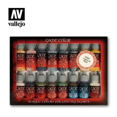 Vallejo LEATHER & METAL SET (16)