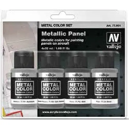 Vallejo METALLIC PANEL SET (4)