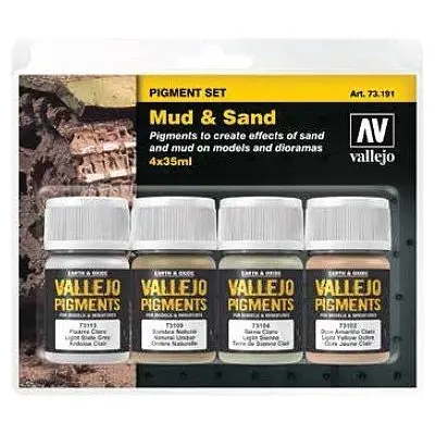 Vallejo MUD & SAND SET