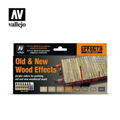 Vallejo OLD/NEW WOOD EFFECTS (8)
