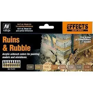 Vallejo RUINS & RUBBLE SET (8)