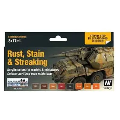 Vallejo RUST,STAIN & STREAKIN (8)