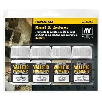Vallejo SOOT & ASHES SET