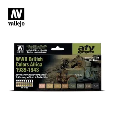Vallejo WWII BRIT COLOR AFRICA