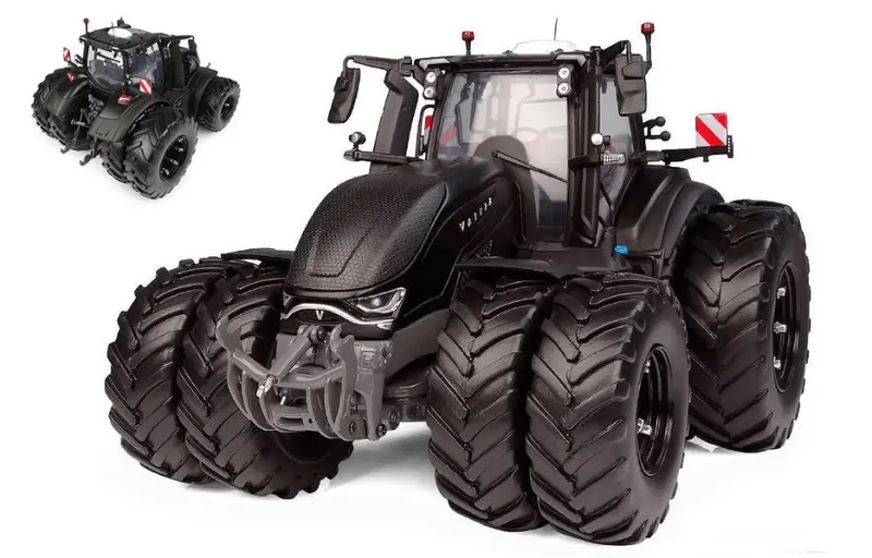 VALTRA S416 UNLIMITED WITH DOUBLE WHEELS MATT BLACK 1