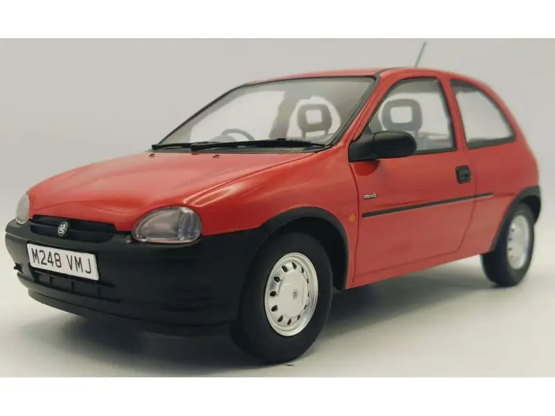 Vauxhall Corsa Merit Red RHD UK Exclusive 1