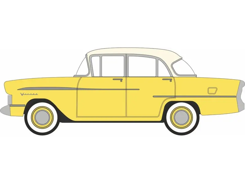 Vauxhall Victor F Series Mk1 Harvest Yellow/Dover White 1