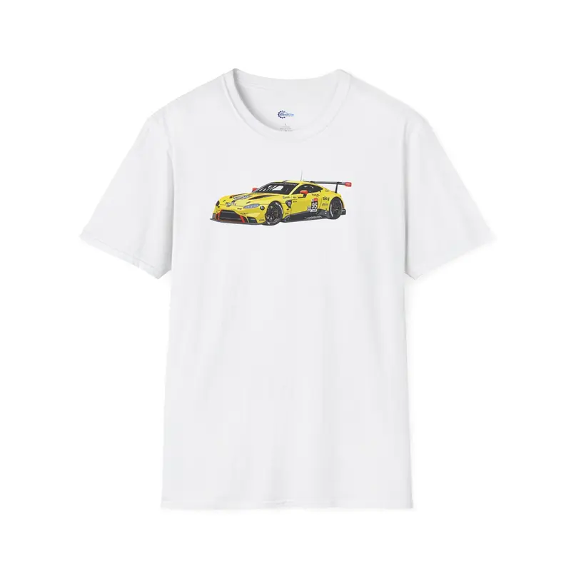 Vector Art 2018 Aston Martin Vantage GTE #95 Sorensen - Thiim - Turner Le Mans PRO - Unisex T-Shirt