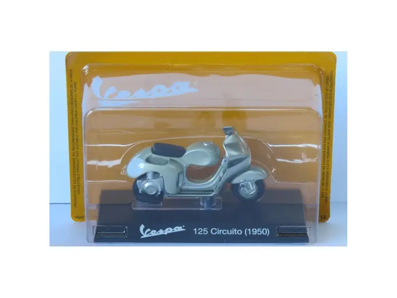 Vespa 125 Circuito 1950 silver 1