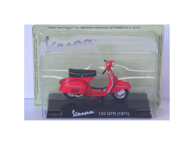 Vespa 125 GTR 1971 red 1