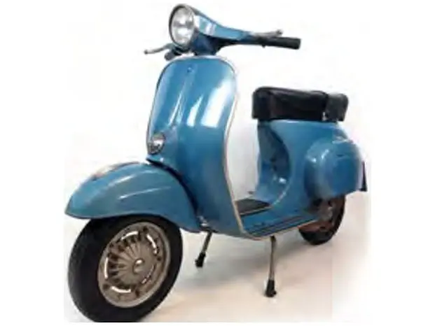 Vespa 125 Primavera 1968 Blue Metallic 1