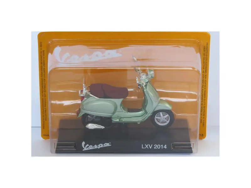 Vespa LXV 2014 green 1