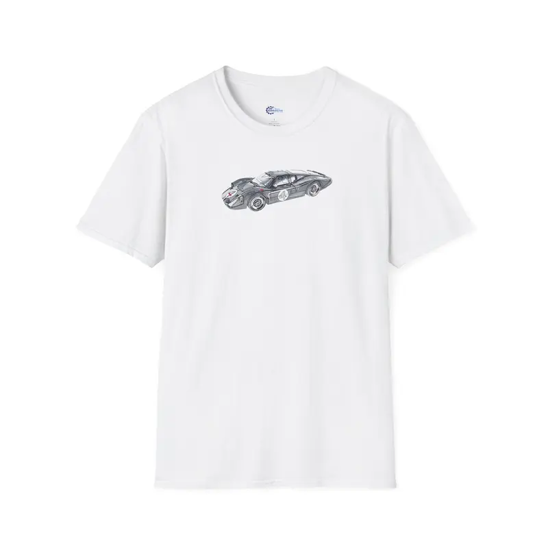 Vintage Ford GT40 #4 MKIV Le Mans Race Car T-Shirt, Vintage Car, Racing