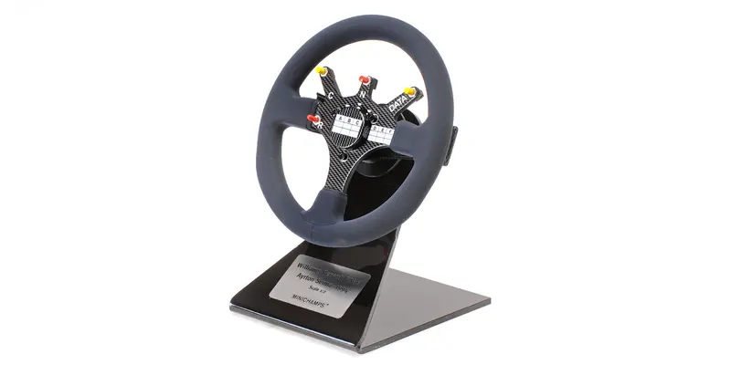 VOLANTE WILLIAMS FW16 AYRTON SENNA 1994 - 1/2 - Minichamps Senna Collection