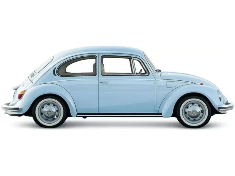 Volkswagen 1303 Pastel Blue 1973 1