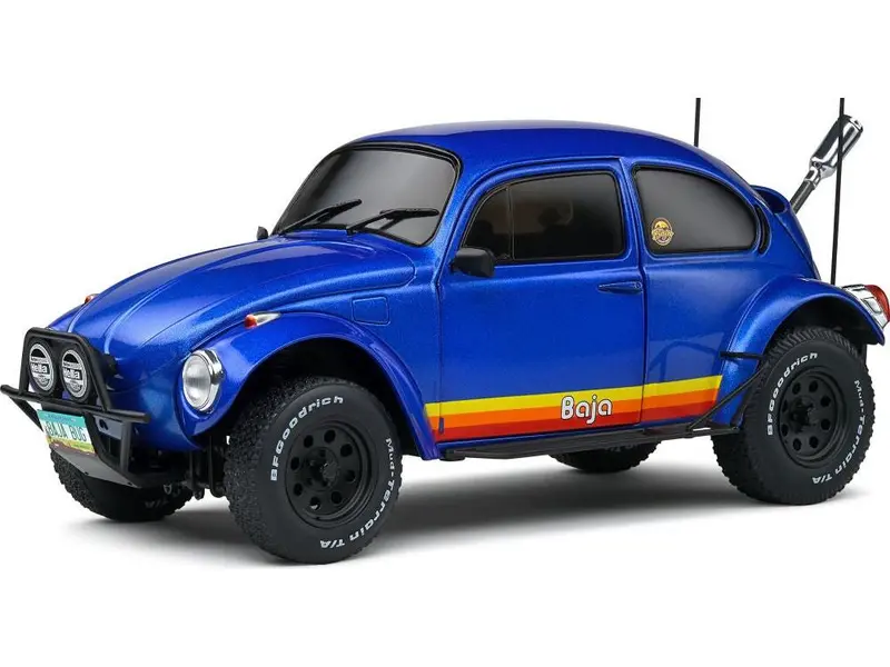 Volkswagen Beetle Baja 1975 Metallic Blue 1