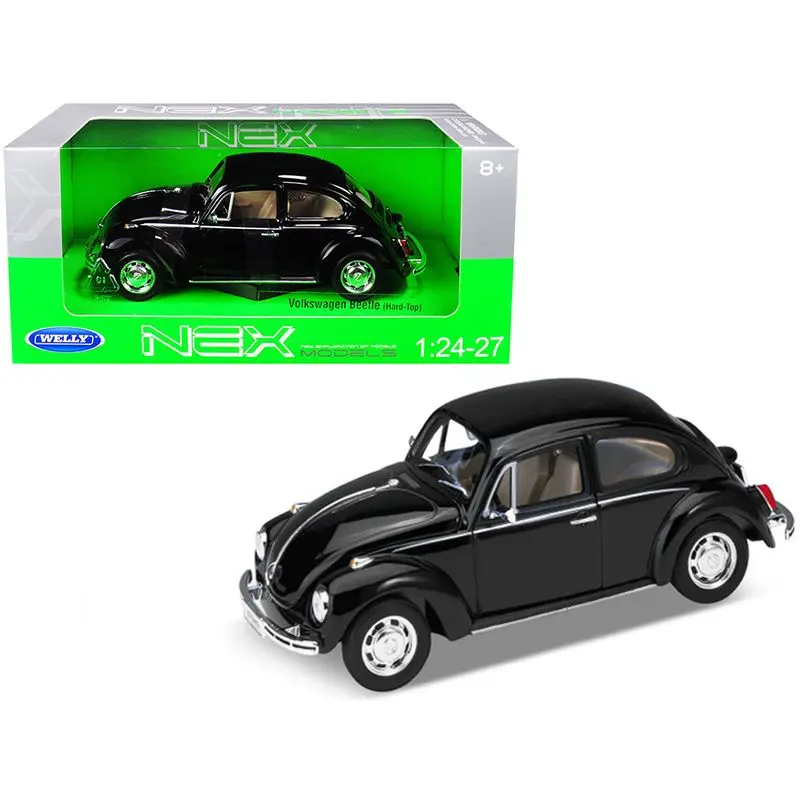 Volkswagen Beetle Black 1/24-1/27 Diecast Model Car by Welly