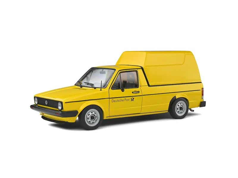 Volkswagen Caddy Mk.1 1982 German Post Yellow 1