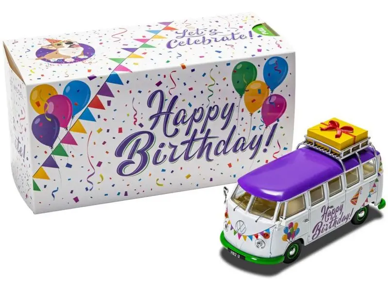 Volkswagen Campervan 'Happy Birthday' 1