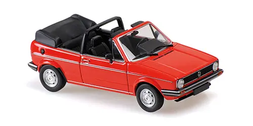 VOLKSWAGEN GOLF CABRIOLET RED 1979 - 1/43 - Minichamps