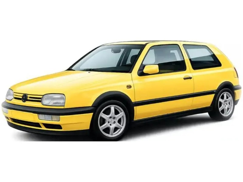 Volkswagen Golf GTi Color Concept Yellow 1994 1