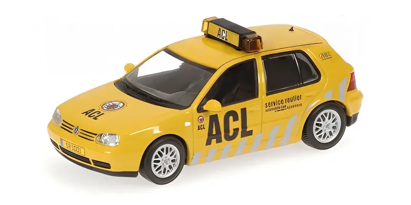 VOLKSWAGEN GOLF IV AUTOMOBIL CLUB LUXEMBURG - 1/43 - Minichamps
